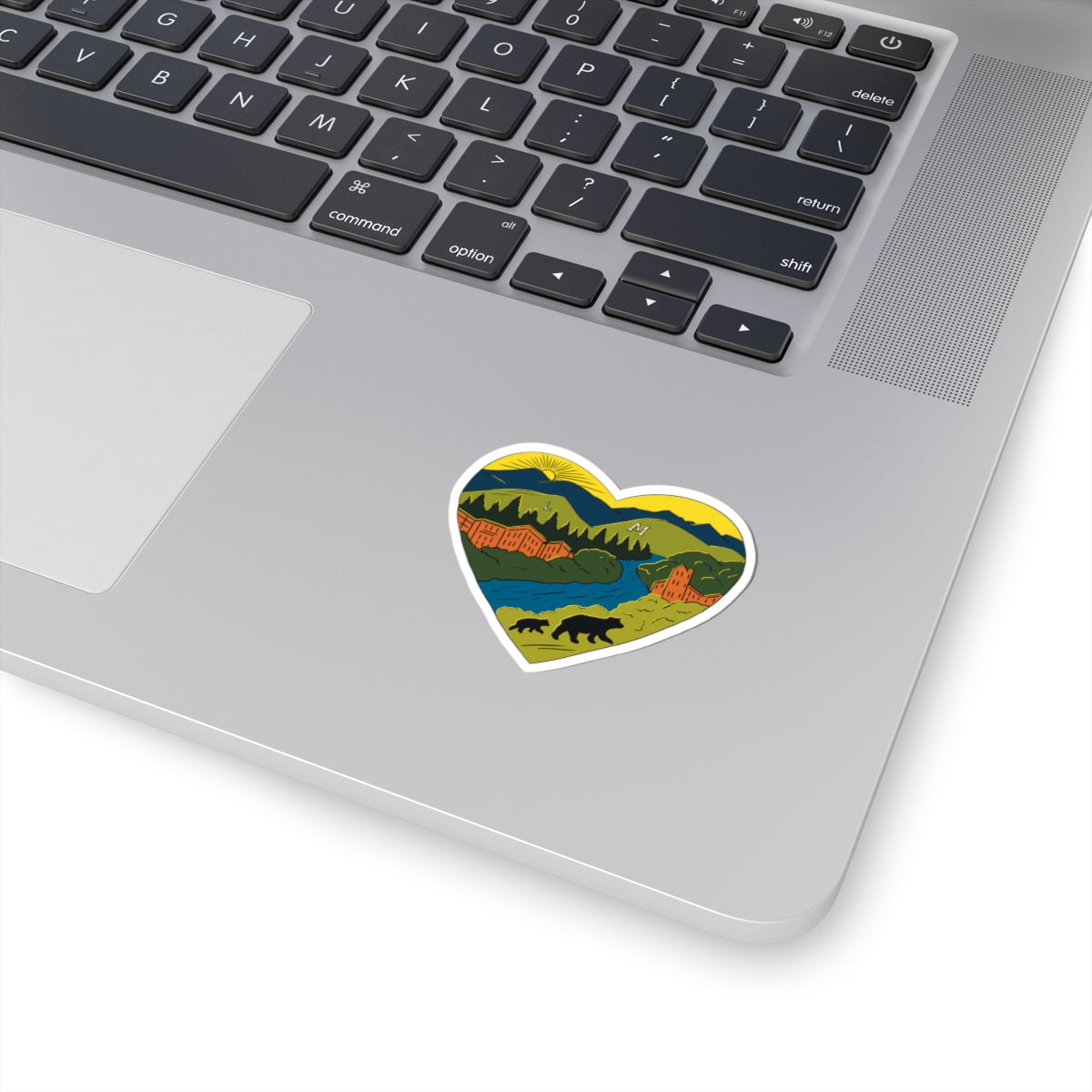 3x3 Missoula I Love You Sticker