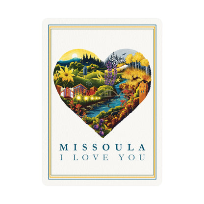 Missoula I Love You Postcards - (1 or set of 15)