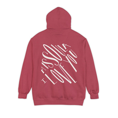 Missoula I Love You Full Back Hoodie