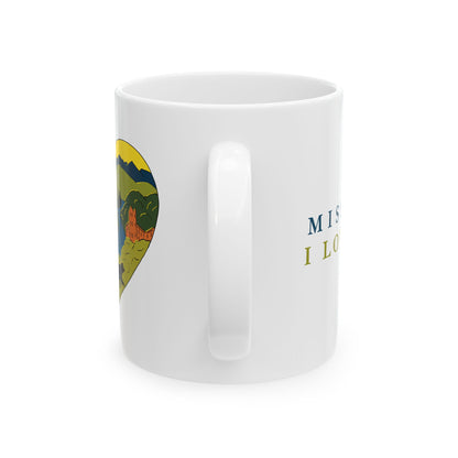 Missoula, I Love You Ceramic Mug - (11oz)