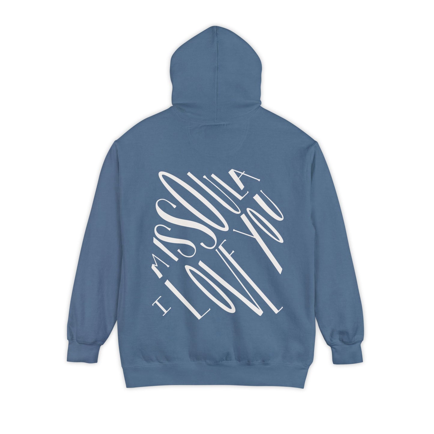 Missoula I Love You Full Back Hoodie