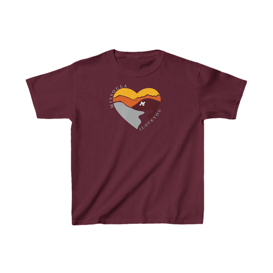 Missoula, I Love You Kids' Cotton Tee