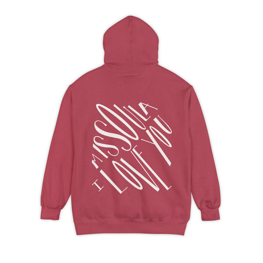 Missoula I Love You Full Back Hoodie