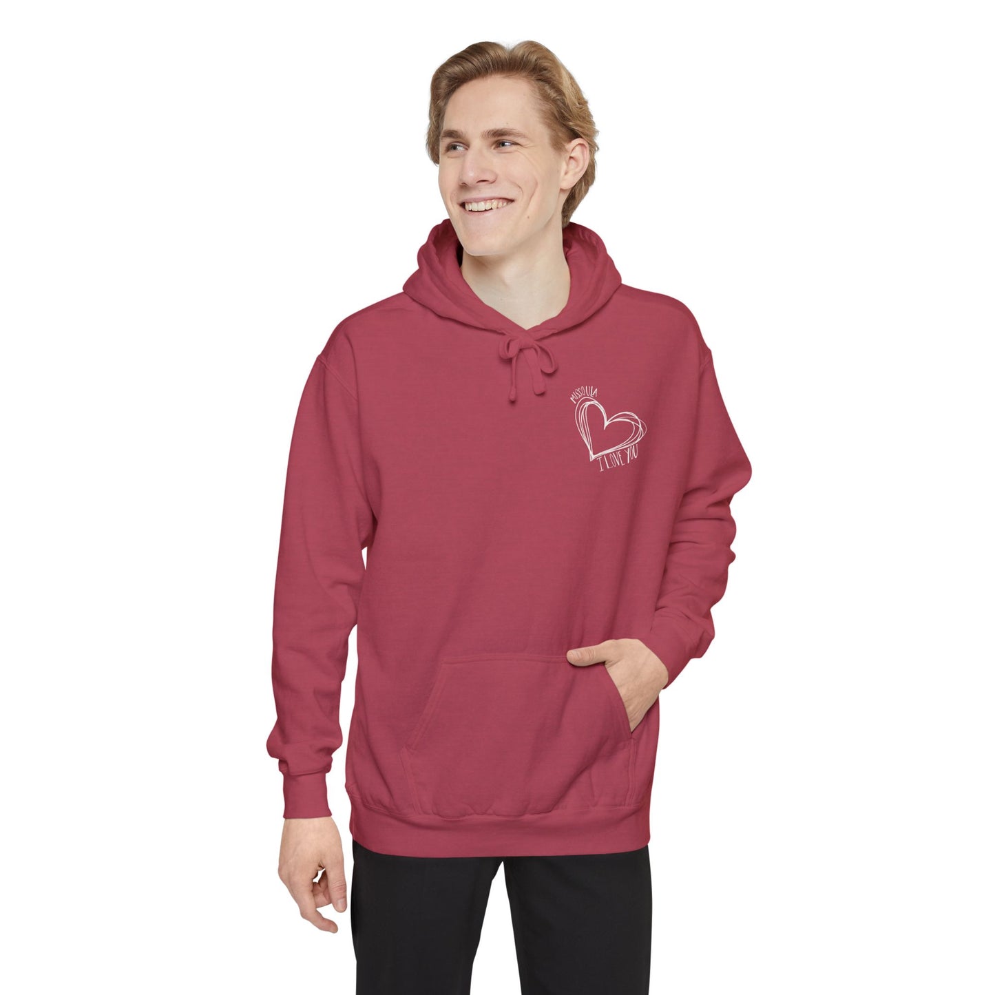 Missoula I Love You Full Back Hoodie