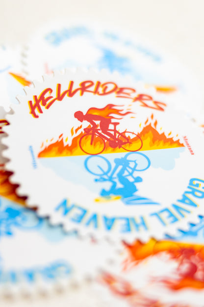 Missoula Cycling Stickers – Hellriders & Gravel Heaven Edition