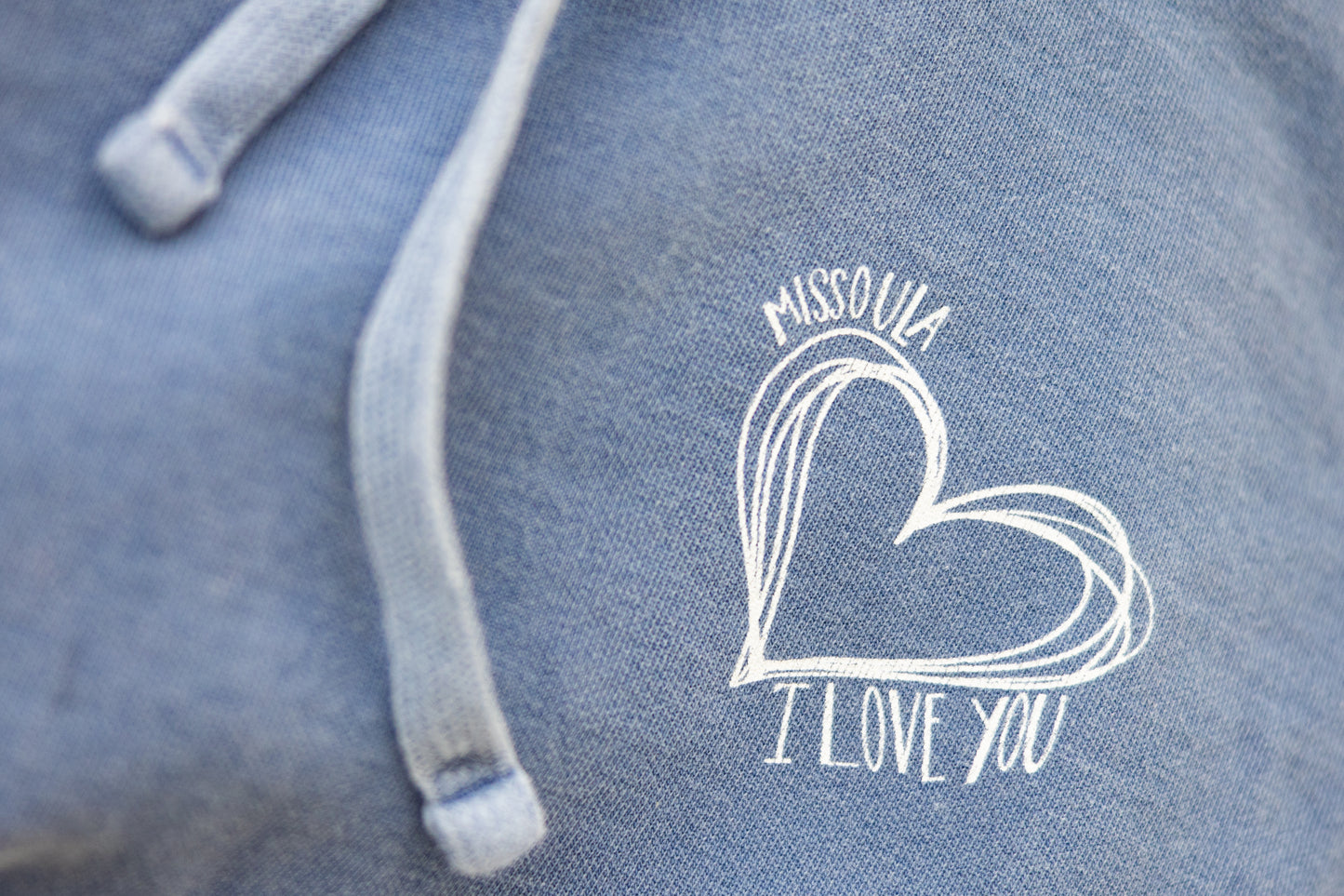 Missoula I Love You Full Back Hoodie