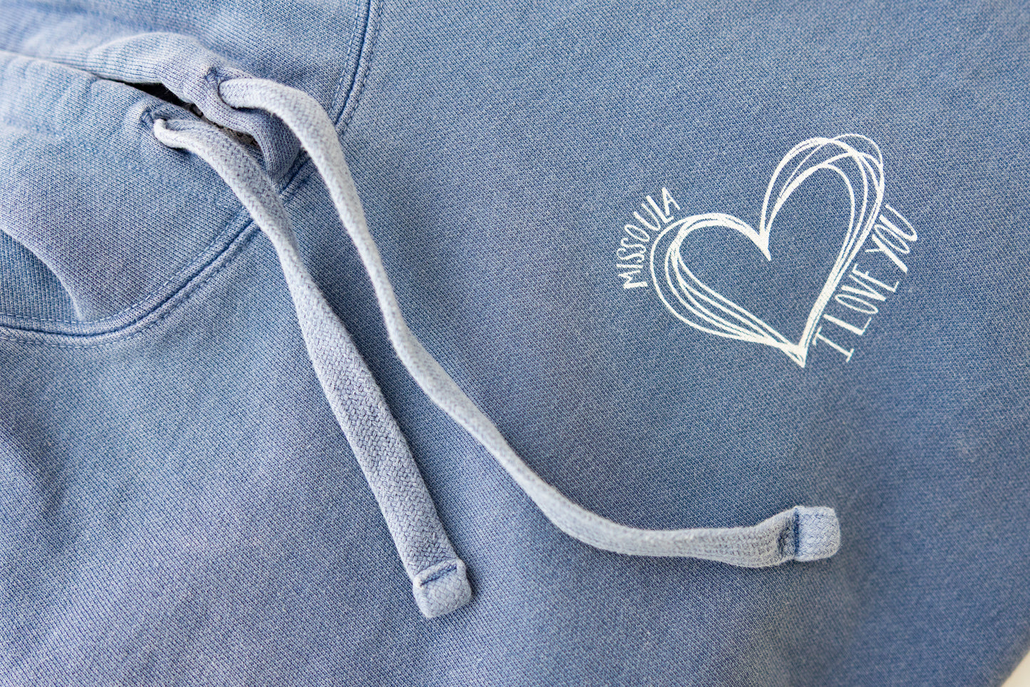 Missoula I Love You Full Back Hoodie